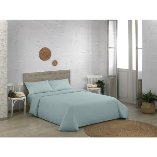 Alexandra House Living Bettbezug QUTUN Hellblau, 180 x 220 cm von Alexandra House Living