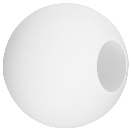 Alipis Milchglas-Kugel-Lampenschirm Weiße Opalglas-Kugelschirme Deckenleuchte Glasschirm Ersatz Für Leuchten Pendelleuchte Kronleuchter Wandleuchte von Alipis