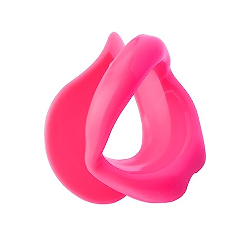 Allayu Lippenmassage Slim Exerciser House Stretchy Lip Trainer Facelifting Mund Muskelstraffer Pflegewerkzeuge Zubehör, Rosa von Allayu