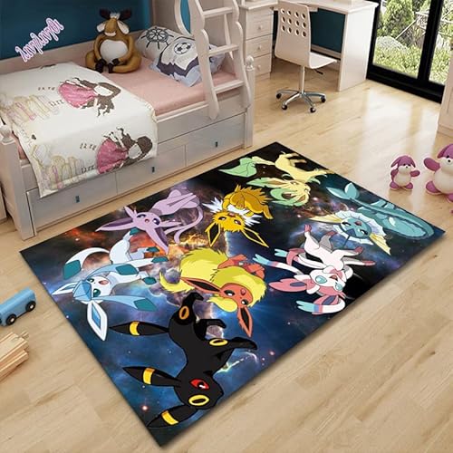 Allenada Teppich, 3D-Druck-Anime Cartoon, Teppich, Bodenmatte, Rechteckig, Für Wohnzimmer, Schlafzimmer (A8309), 60 X 90 cm von Allenada