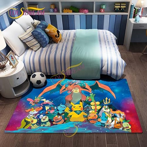 Allenada Zimmerteppich, 3D-Druck, Cartoon-Teppich, Kinderzimmer Oder Großflächige Yogamatte Im Wohnzimmer (V6342), 60 X 90 cm von Allenada