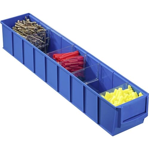 Allit 456560 Lagersichtbox (L x B x H) 91 x 500 x 81mm Blau 1St. von Allit