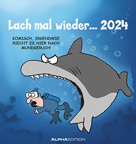 Lach mal wieder... 2024 - Postkarten-Kalender - Kalender-mit-Postkarten - zum-raustrennen - 16x17 von Alpha Edition