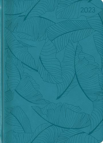 Ladytimer Grande Deluxe Turquoise 2023 - Taschen-Kalender A5 (15x21 cm) - Tucson Einband - mit Motivprägung - Weekly - 128 Seiten - Alpha Edition von Alpha Edition