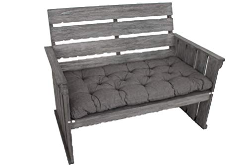 Ambientehome 91193 Extended Lounge Kissen für 2-Sitzer-Bank, hellgrau, 113 x 55 x 10 cm von AMBIENTE HOME