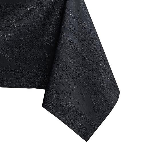 AmeliaHome Tischdecke oval 120x160 cm Tischtuch Tafeldecke Fleckschutz Lotuseffekt Abwaschbar Wasserabweisend Ornament Vesta schwarz AmeliaHome Tischdecke oval 120x160 cm Tischtuch Tafeldecke Fleckschutz Lotuseffekt Abwaschbar Wasserabweisend Ornament Vesta schwarz von AmeliaHome
