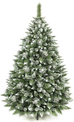 Künstlicher Weihnachtsbaum 220 cm Tannenbaum Christbaum Kiefer PVC Weihnachtsdeko AmeliaHome Lemmy von AmeliaHome