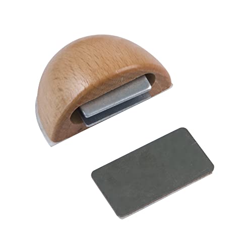 amig Magnetpuffer für Türen, selbstklebend, 48 x 25 mm, Modell 407, Finish aus Buchenholz, Befestigung am Boden, einfache Installation amig Magnetpuffer für Türen, selbstklebend, 48 x 25 mm, Modell 407, Finish aus Buchenholz, Befestigung am Boden, einfache Installation von Amig