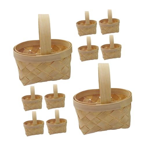 Amosfun 1 Satz Pralinenkorb Miniatur-aufbewahrungskorb Mini Weidenkorb Miniatur-korb- Kleine Körbchen Minikörbe Für Mini-korb Zum Basteln Kleiner Korb Beige Holzspäne 12st Amosfun 1 Satz Pralinenkorb Miniatur-aufbewahrungskorb Mini Weidenkorb Miniatur-korb- Kleine Körbchen Minikörbe Für Mini-korb Zum Basteln Kleiner Korb Beige Holzspäne 12st von Amosfun