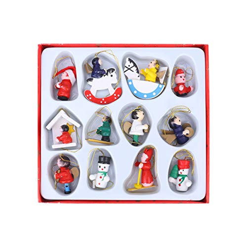 Amosfun 12 stücke Weihnachtsbaum Mini Puppe Ornamente holzfigur Weihnachtsbaum hängen Ornamente für urlaubsparty Baum Dekoration weiß Amosfun 12 stücke Weihnachtsbaum Mini Puppe Ornamente holzfigur Weihnachtsbaum hängen Ornamente für urlaubsparty Baum Dekoration weiß von Amosfun