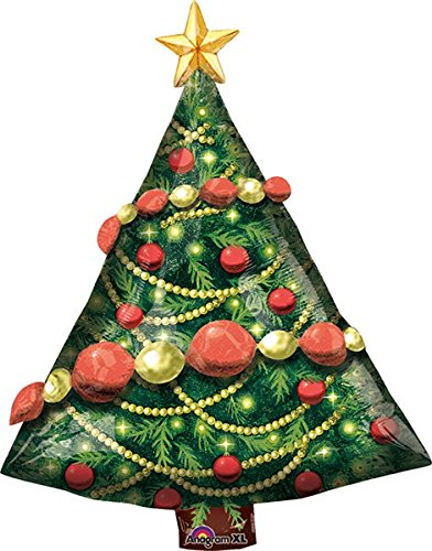 Amscan Girlande, Motiv Weihnachtsbaum von amscan