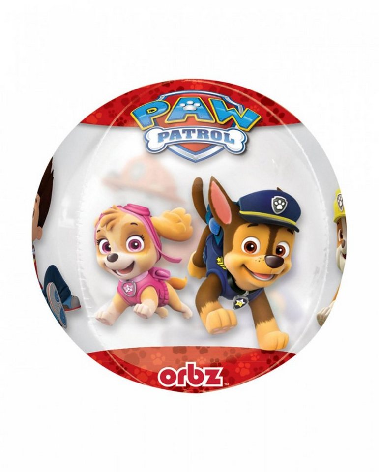 Horror-Shop Folienballon Paw Patrol Orbz Folienballon von Horror-Shop