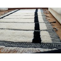 Kleiner Handgewebter Teppich Beni Ourain - Berber von AndaluciaCrafts