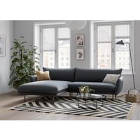 andas Ecksofa "Stine L-Form", Besonderes Design durch Kissenoptik und Keder, by Morten Georgsen von Andas