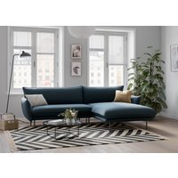 andas Ecksofa "Stine L-Form", Besonderes Design durch Kissenoptik und Keder, by Morten Georgsen von Andas