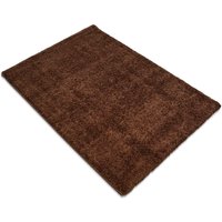 andas Hochflor-Teppich "Tretten", rechteckig, Shaggy, Uni Farben, weich & kuschelig, pflegeleicht, Wohnzimmer von Andas