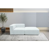 andas Sofa-Eckelement "Utvik bestehend aus Eckelement und Hocker", als Modul oder separat verwendbar von Andas