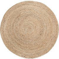 andas Teppich "Mataro", rund, Wendeteppich, Flachgewebe, Obermaterial: 100% Sisal von Andas