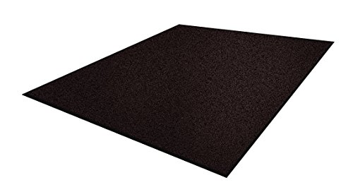 Andersen 1960594 Classic Impressions Plus Solid Nylon Faser Innenraum Bodenmatte, Nitrilgummirücken, 1224 g/sq. m, 85 cm Breite x 115 cm Länge, Warmes Grau von Andersen