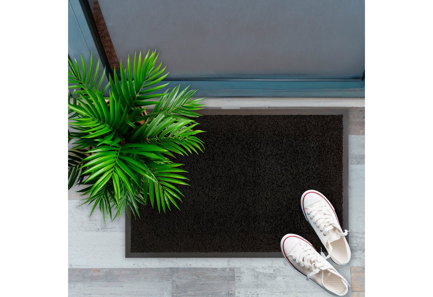 Fußmatte Verdi, Andiamo, rechteckig, Höhe: 6 mm, Schmutzfangmatte, auch für überdachten Außenbereich geeignet, waschbar von Andiamo