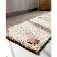 Beige Gewebte Läuferteppiche Argentinien, Teppichläufer, Kleiner Teppich, Teppich Für Schlafzimmerästhetik, Einzigartige Teppiche, Süßer von AndinaDecor