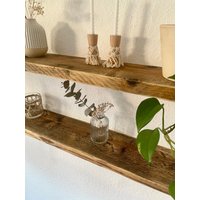 Schwebendes Wandregal Aus Altholz Mit Leinöl Behandelt | Schwebendes Regal Holz Schwebendes Wandregal Aus Altholz Mit Leinöl Behandelt | Schwebendes Regal Holz von AndreKarger