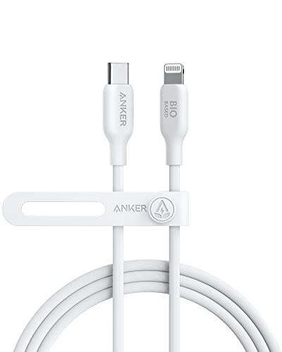 Anker USB C auf Lightning Kabel, Anker 541 Kabel (Aurora, 180cm), MFi Zertifiziert, Bio Schnellladekabel für iPhone 14 14 Pro 14 Pro Max 13 13 Pro 12 11 X XS XR 8 Plus (Ohne Netzteil) von Anker