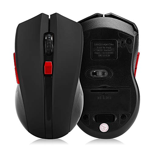 Annadue 2.4G Gaming Mouse mit Receiver Wireless Mouse für Laptop Business Office von Annadue