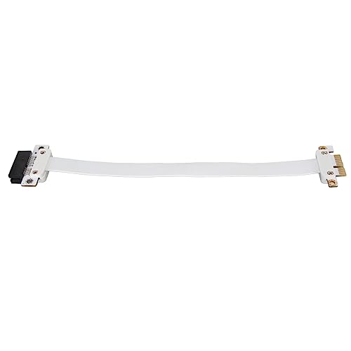 Annadue PCIE 1X-Verlängerungskabel, PCI-Express 3.0 1X-Riser-Kabel PCI-E 1X-Extender-Adapter-Jumper für Grafikkarten, Capture-Karten, Netzwerkkarten, Datenkarten, Soundkarten Usw (30cm) von Annadue