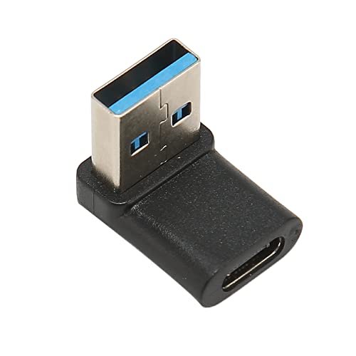 Rechtwinkliger USB C auf USB A Adapter, USB A 3.0 Stecker auf USB C Typ 3.1 Buchse Adapter für Computer, Wandladegeräte, Mobile Netzteile. von Annadue