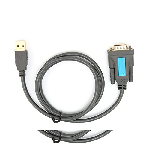 USB-auf-RS-232-Vollduplex-Kabel USB-auf-Seriell-Adapter Mindpure-Kabelkonverterkabel für Serielle Schnittstelle US015 USB-auf-DB9-RS-232-Stecker auf Stecker Computer-Konverterkabel von Annadue