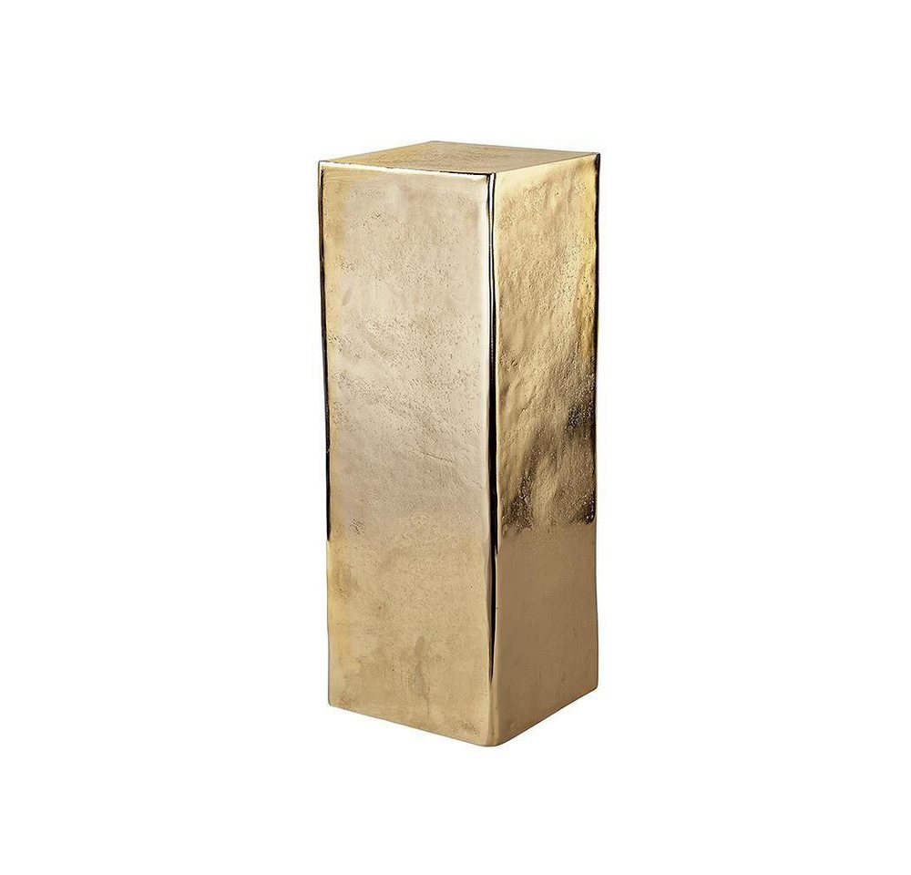 Annimuck Dekosäule Aluminium Säule gold L=20,5 cm B=20,5 cm H=64 cm (1 St) von Annimuck