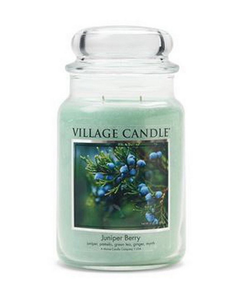 Annimuck Duftkerze Mosaik Village Candle Juniper Berry im Glas von Annimuck