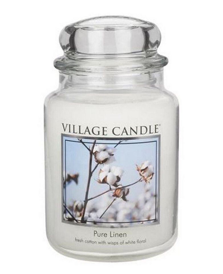 Annimuck Duftkerze Mosaik Village Candle Pure Linen im Glas von Annimuck