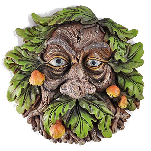 Greenman Wandschild mit Baum-Ent Face 16 cm von Anniversary Gifts