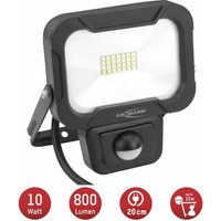 Wandstrahler mit Bewegungsmelder led 10W – IP54 wetterfest - Ansmann von Ansmann