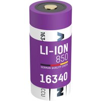 Li-Ion accu 16340 lithium akku wiederaufladbar cr123a lithium batterie 3,7V - Ansmann von Ansmann
