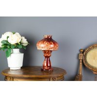 Pilzförmiger Teelichthalter Oder Kerzenlampe Vase von AntikKarl