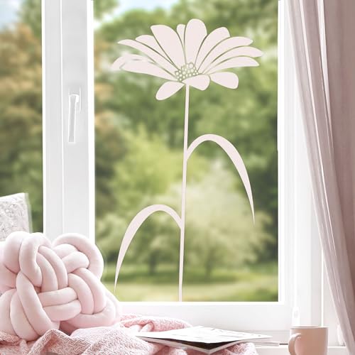 Apalis Fensterfolie Fenstertattoo Blume Glas-Aufkleber Romantic Rose 165 x 75cm von Apalis