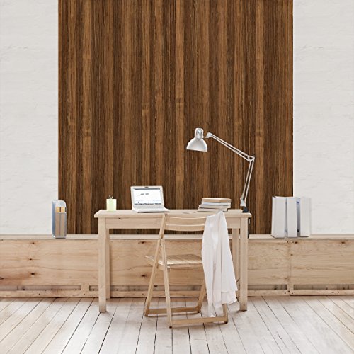 Apalis Vliestapete Holz Amazakou Fototapete Quadrat | Vlies Tapete Wandtapete Wandbild Foto 3D Fototapete für Schlafzimmer Wohnzimmer Küche | Größe: 336x336 cm, natur, 104828 von Apalis