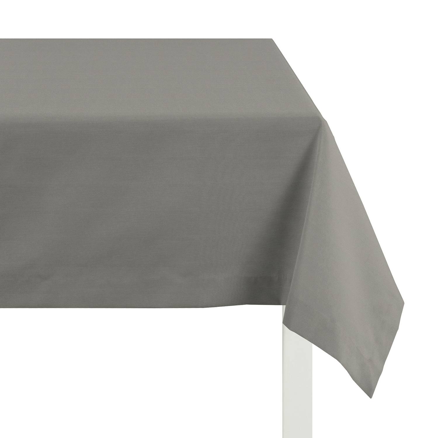 Apelt Tischdecke Kanada Grau Kunstfaser Modern 140x250 cm (BxT) von Apelt