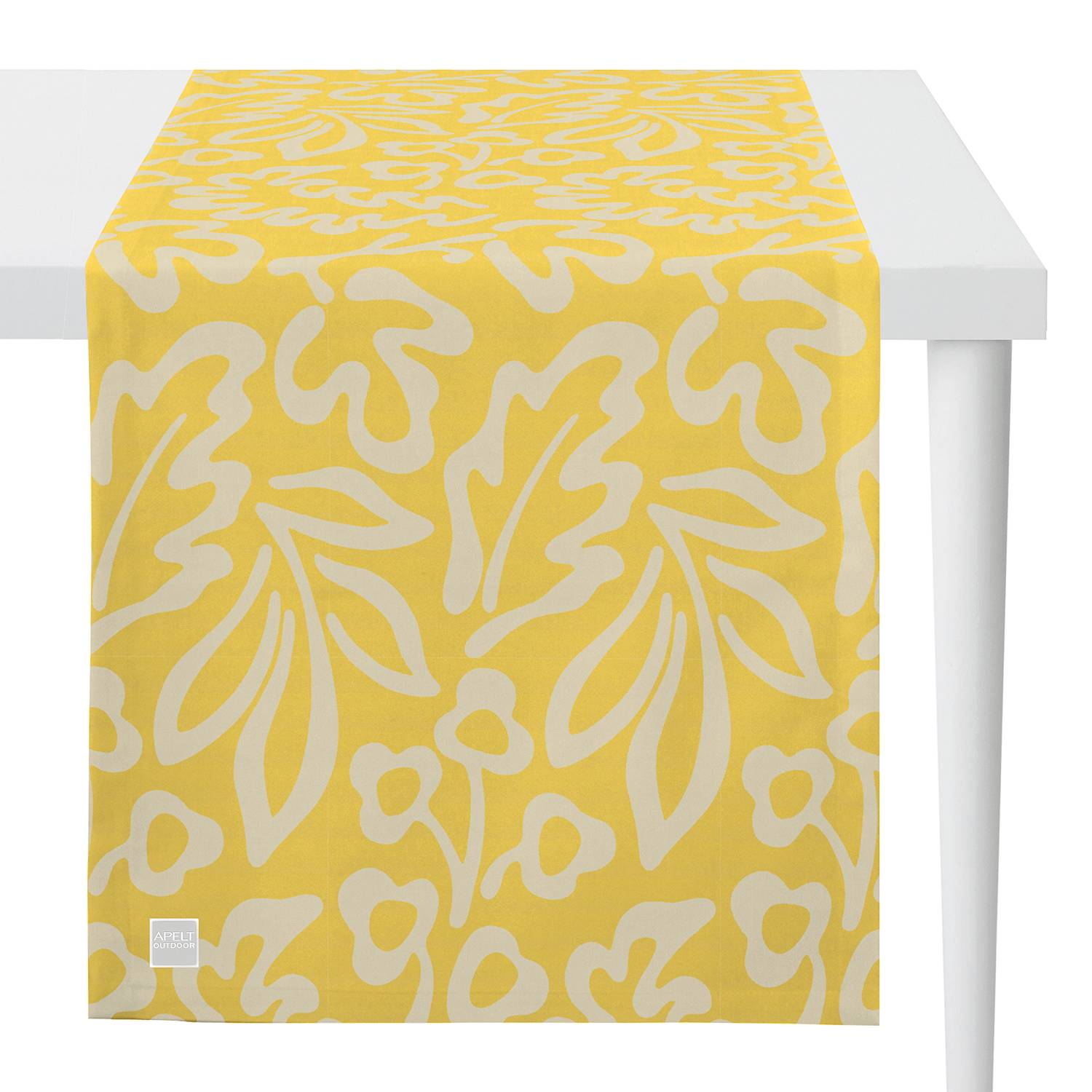 Apelt Tischläufer 3971 Gelb Kunstfaser 46x135 cm (BxT) von Apelt