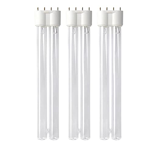 AquaOne 36 Watt UVC Ersatzlampe Wasserklärer 2G11 Sockel Leuchtmittel Lampe Teich Filter 3er Set von AquaOne