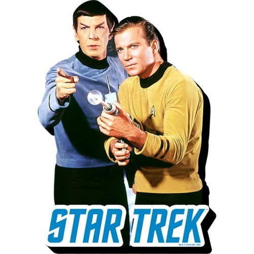 Star Trek Spock und Kirk Kühlschrankmagnet von AQUARIUS
