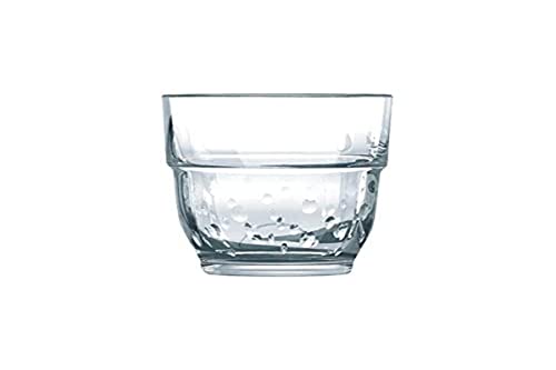 Arcoroc ARC 10751 Stacky Oxygene Trinkglas, Wasserglas, Saftglas, 160ml, Glas, transparent, 6 Stück von Arcoroc