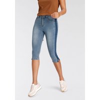 Arizona Caprijeans "Ultra Stretch", High Waist mit seitlichem Streifen von Arizona