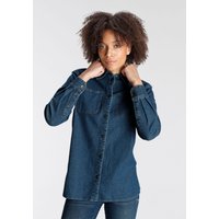 Arizona Jeansjacke "Shacket Denim - Hemdjacke", Weiter geschnitten von Arizona