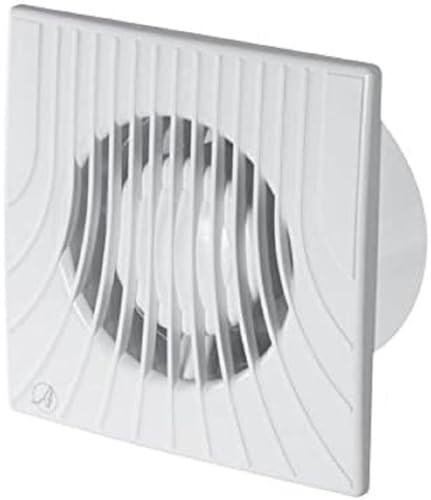 Armar Trading LTD Badlüfter Raumentlüfter Ventilator 125mm Nachlauf Wandventilator Lüfter, Weiß von Armar Trading LTD