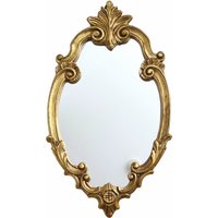Großer Spiegel Im Verzierten Barocken Vergoldeten Rahmen von ArmoireAncienne