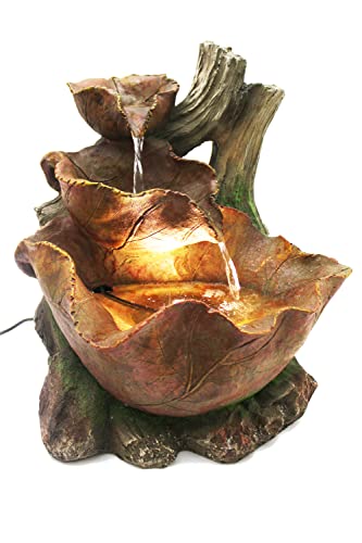 Springbrunnen Herbstlaub BK853 Gartenbrunnen Zimmerbrunnen mit Beleuchtung Wasserspiel Kaskade Tischbrunnen Springbrunnen Herbstlaub BK853 Gartenbrunnen Zimmerbrunnen mit Beleuchtung Wasserspiel Kaskade Tischbrunnen von Arnusa
